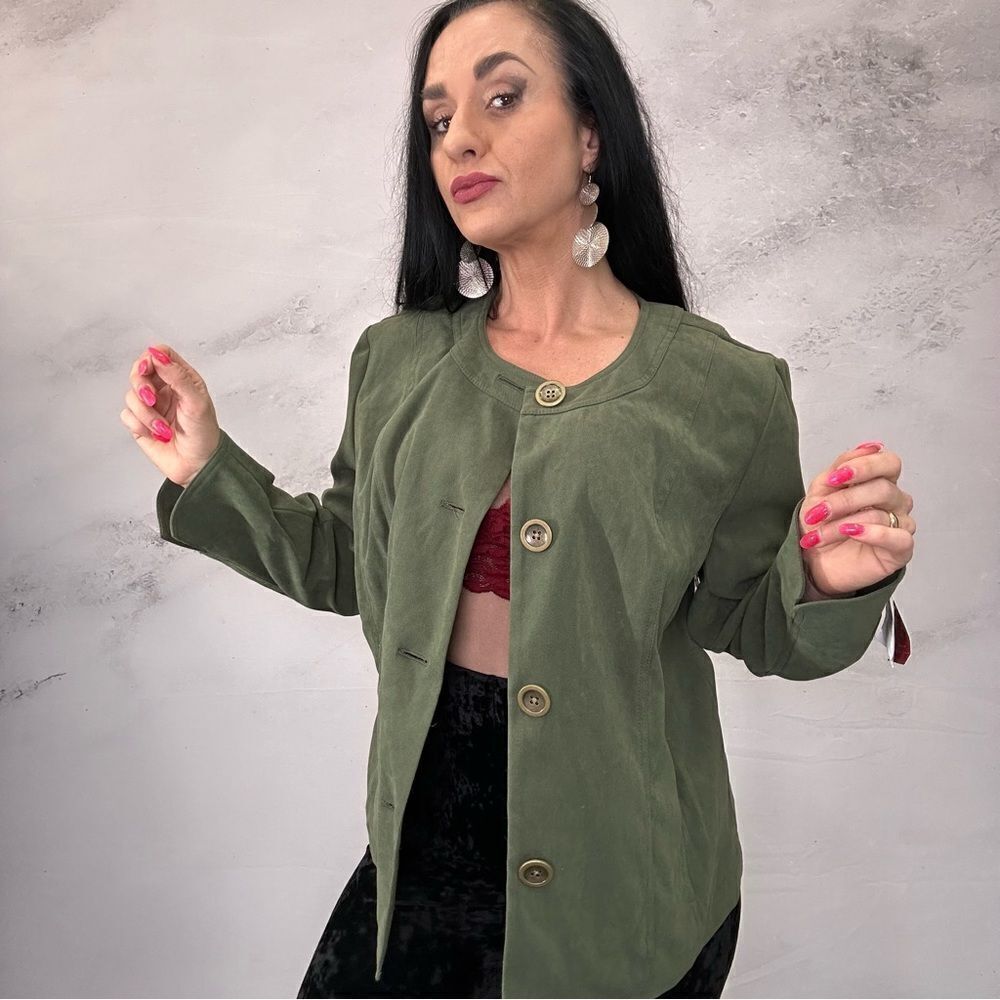 NWT JM Collection blazer light jacket coverup